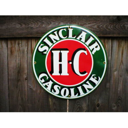 Sinclair HC Gasoline Emaille Bord | Sinclair