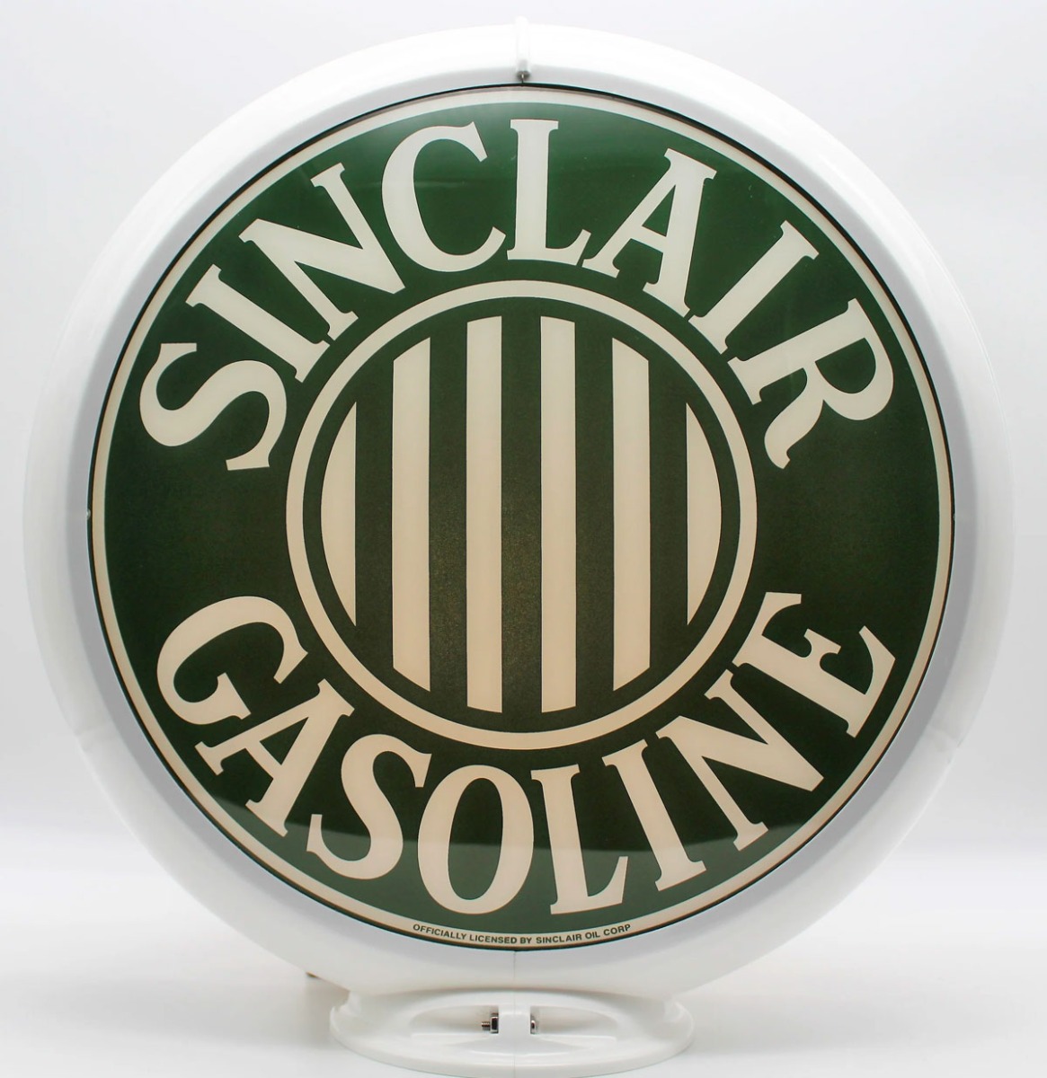 Sinclair HC Strepen Benzinepomp Bol - Glazen Lenzen | Sinclair