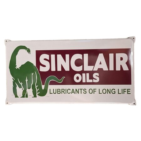 Sinclair Oils Emaille Bord - 60 x 30cm | Sinclair