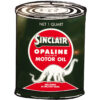 Sinclair Opaline Motor Oil Can Emaille Logobord | Sinclair