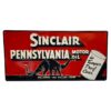 Sinclair Pennsylvania Stalen Bord Met Relief - 59 x 30cm | Sinclair