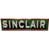 Sinclair Vintage Logo Stalen Bord met Relief - 79 x 19cm | Sinclair