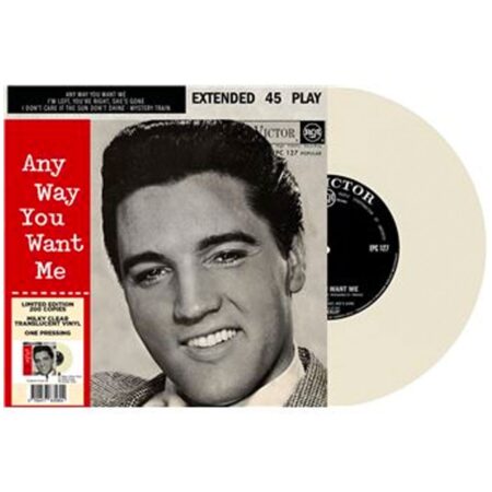 Single: Elvis Presley - Any Way You Want Me: South Africa (Milky Clear Translucent Vinyl) (LP) | Elvis Presley