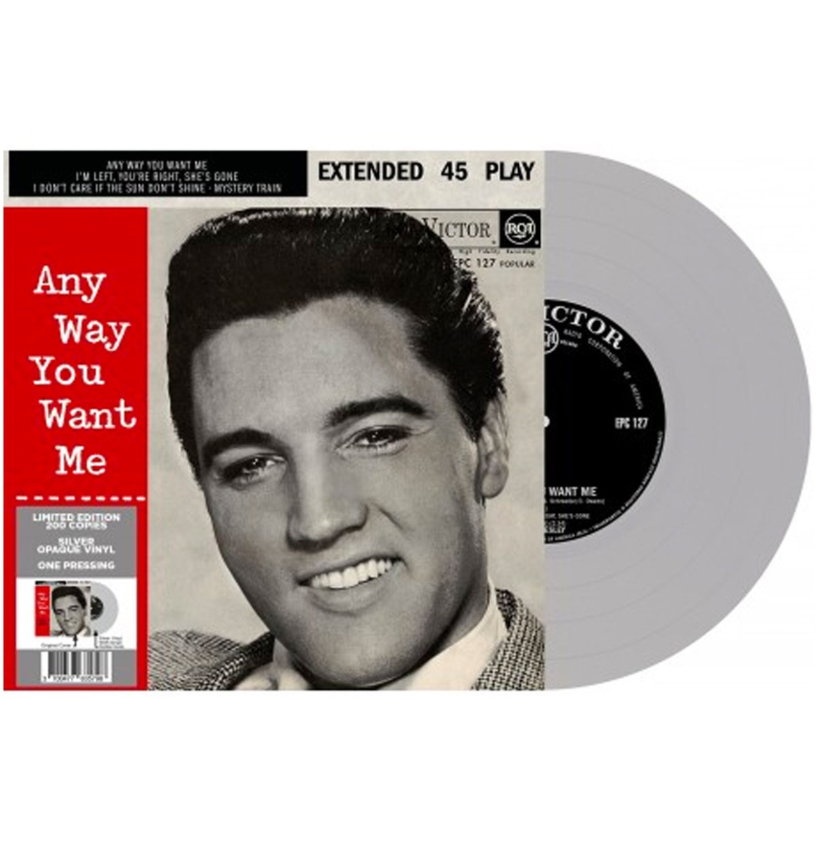 Single: Elvis Presley - Any Way You Want Me: South Africa (Zilver Vinyl) (LP) | Elvis Presley