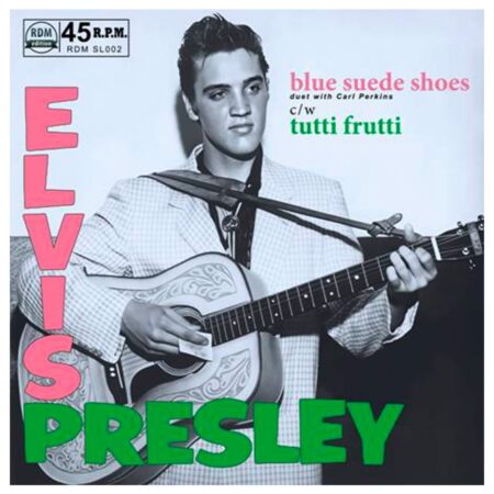Single: Elvis Presley - Blue Suede Shoes: Duet With Carl Perkins (Groen Vinyl) (LP) | Elvis Presley