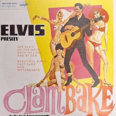 Single: Elvis Presley - Clambake (Radio Spot Announcements)(Rood Vinyl) 7" (LP) | Elvis Presley