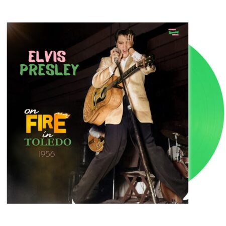 Single: Elvis Presley - On Fire In Toledo 1956 (Groen Vinyl) + CD (LP) | Elvis Presley