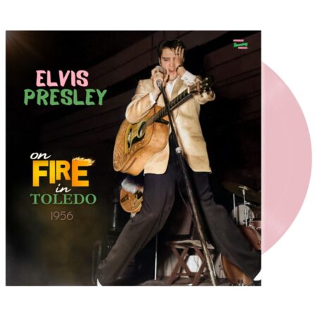 Single: Elvis Presley - On Fire In Toledo 1956 (Roze Vinyl) + CD (LP) | Elvis Presley