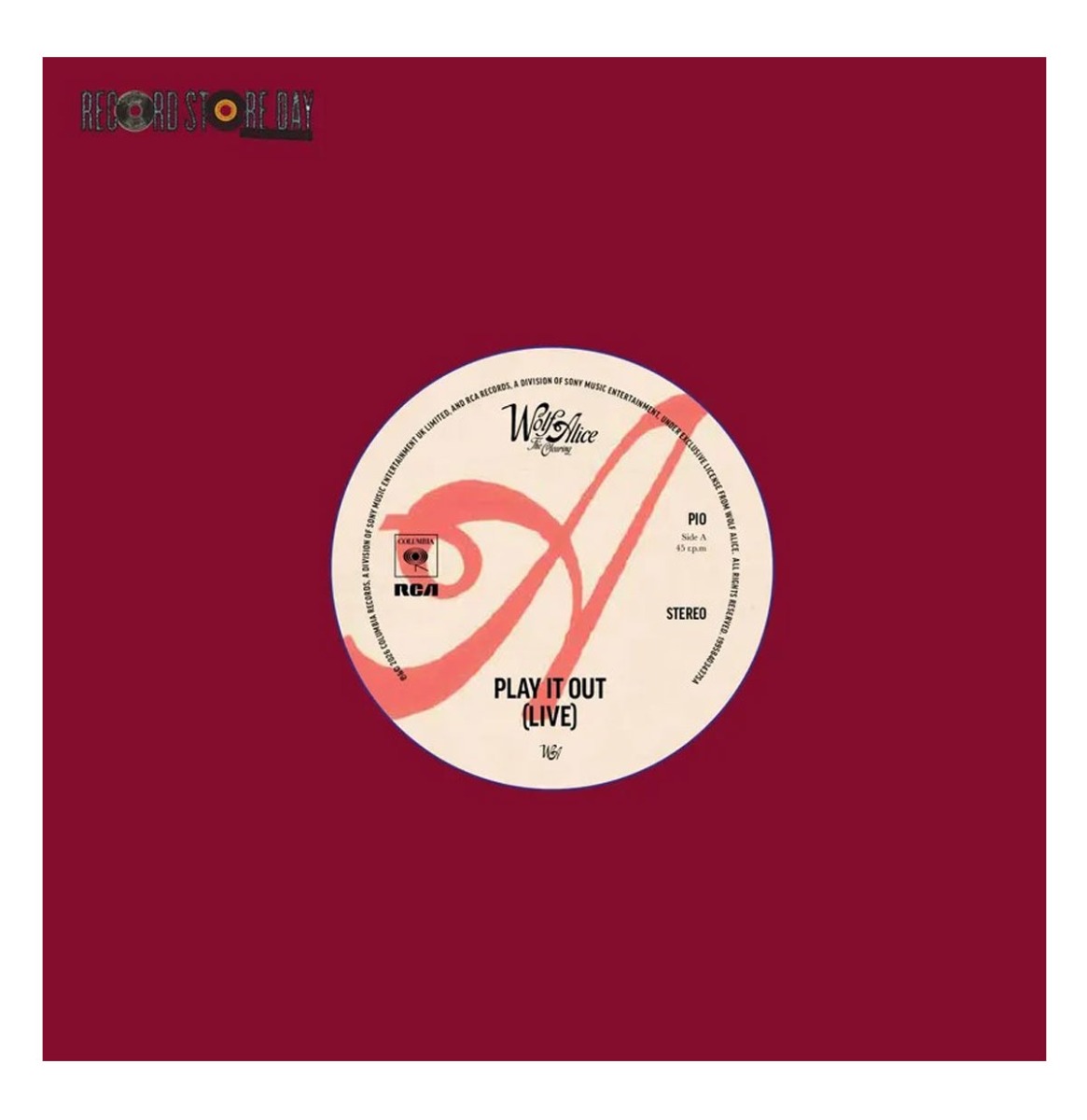 Single: Wolf Alice - Spotify Live Room (Record Store Day 2026) (LP) | Fiftiesstore