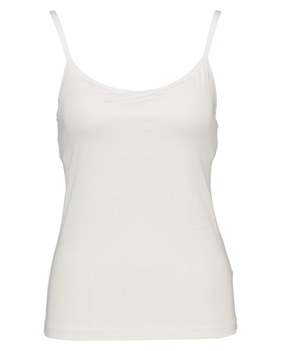 Singlet met cup - Wit | Zeeman