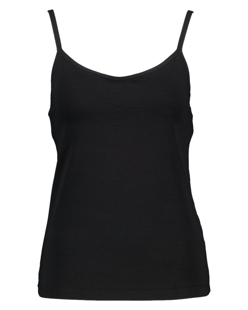 Singlet met cup - Zwart | Zeeman