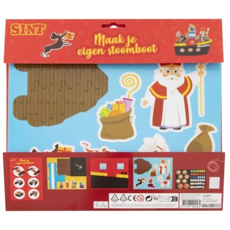 Sint Knutselset Stoomboot |