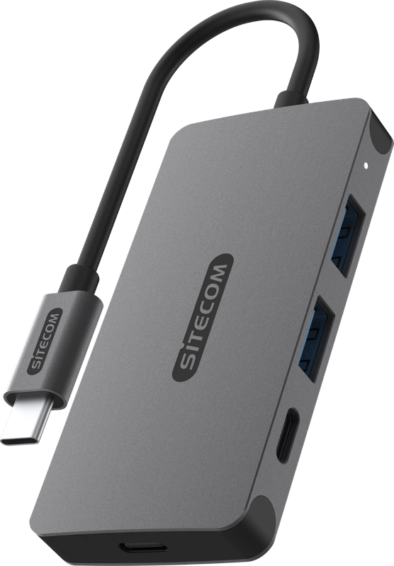 Sitecom USB-C naar USB-A/USB-C Hub