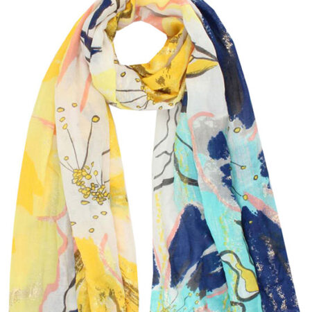 Sjaal Ashanti Yellow | Fashionize
