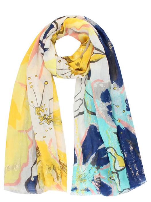 Sjaal Ashanti Yellow | Fashionize