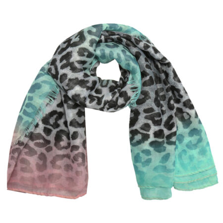 Sjaal Cheetah Grijs | Fashionize