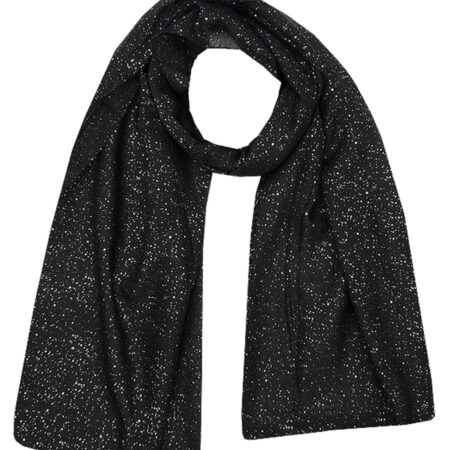 Sjaal Glitter Zwart | Fashionize