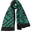 Sjaal Grafisch Groen | Fashionize