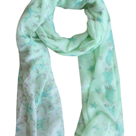 Sjaal Sterren Mint | Fashionize