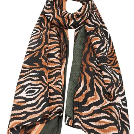 Sjaal Tijger Bruin | Fashionize