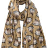 Sjaal Waaiers Bruin | Fashionize