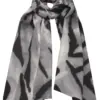 Sjaal Zebra Grijs | Fashionize