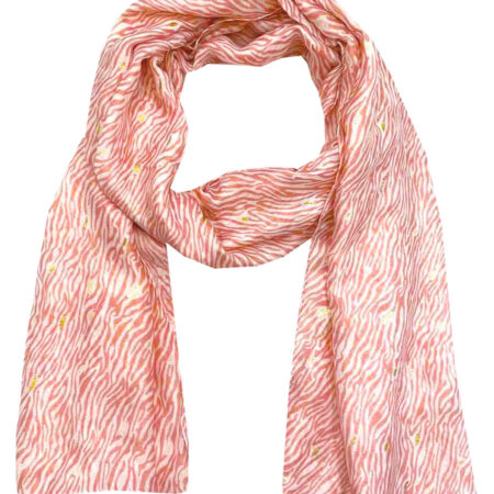 Sjaal Zebra Roze | Fashionize