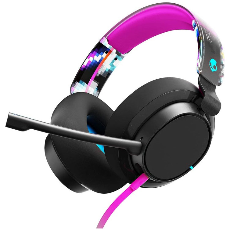 Skullcandy Slyr PRO Multi Platform Gaming Digi-Hype Over-ear hoofdtelefoon Zwart | Skullcandy