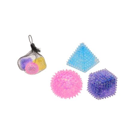 Slow rise squeeze glitter vormen in net | Johntoy