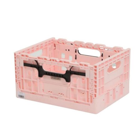 Smart Crate Licht Roze met zwarte grepen | Wicked