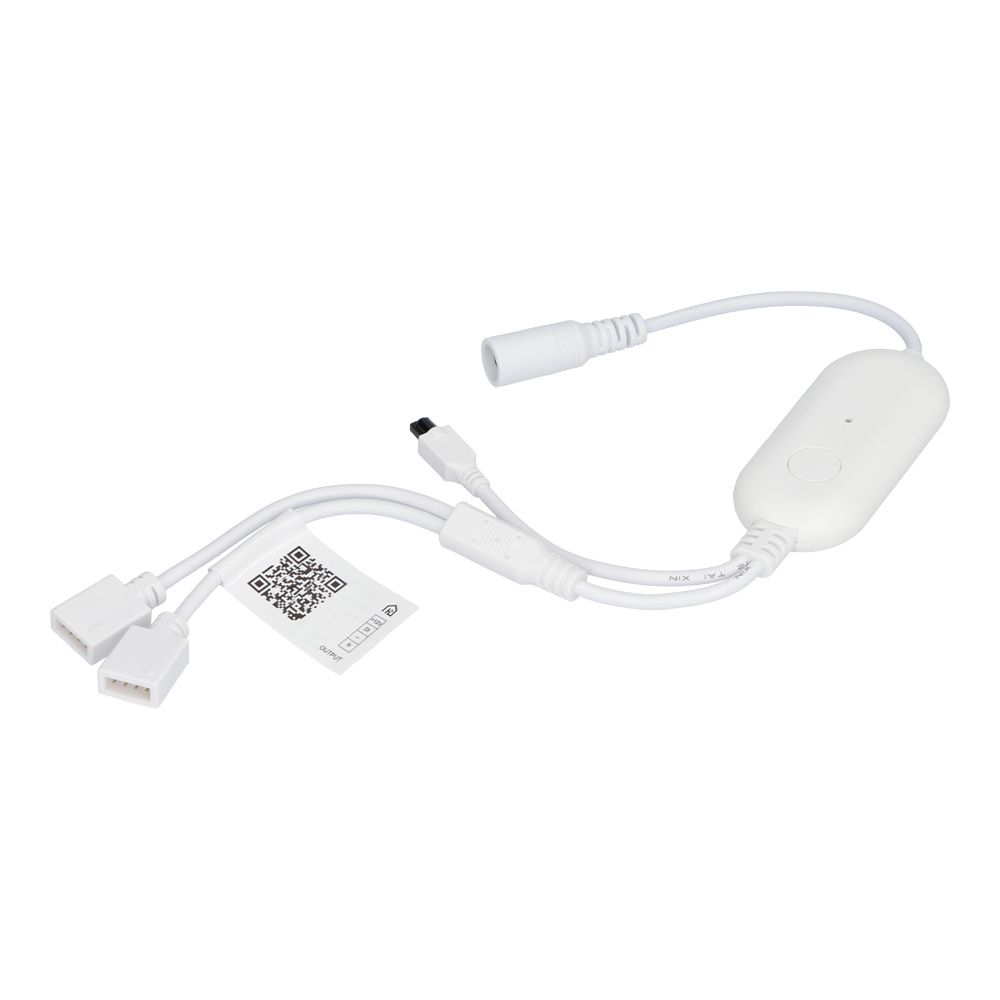 Smart RGB Flow Colour LED strip Smart controller - Geschikt voor 2 LED strips - IP40 voor binnen - 2 jaar garantie | HOFTRONIC SMART