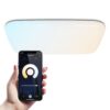 Smart plafondlamp - Vierkant - 30W - 3000lm - 42x42cm - RGBWW - Wifi + Bluetooth - Google Home