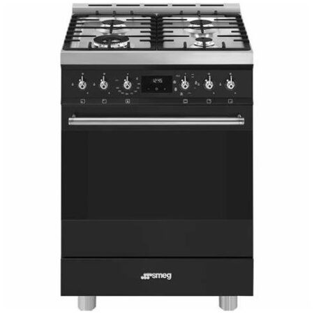 Smeg C6GMMBNLK2 Gasfornuis Zwart | Smeg