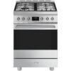 Smeg C6GMXNLK2 Gasfornuis Grijs | Smeg