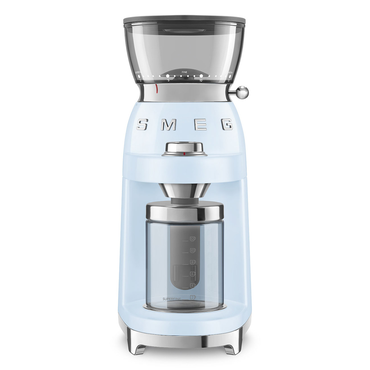 Smeg CGF03PBEU Koffiemolen Blauw | Smeg