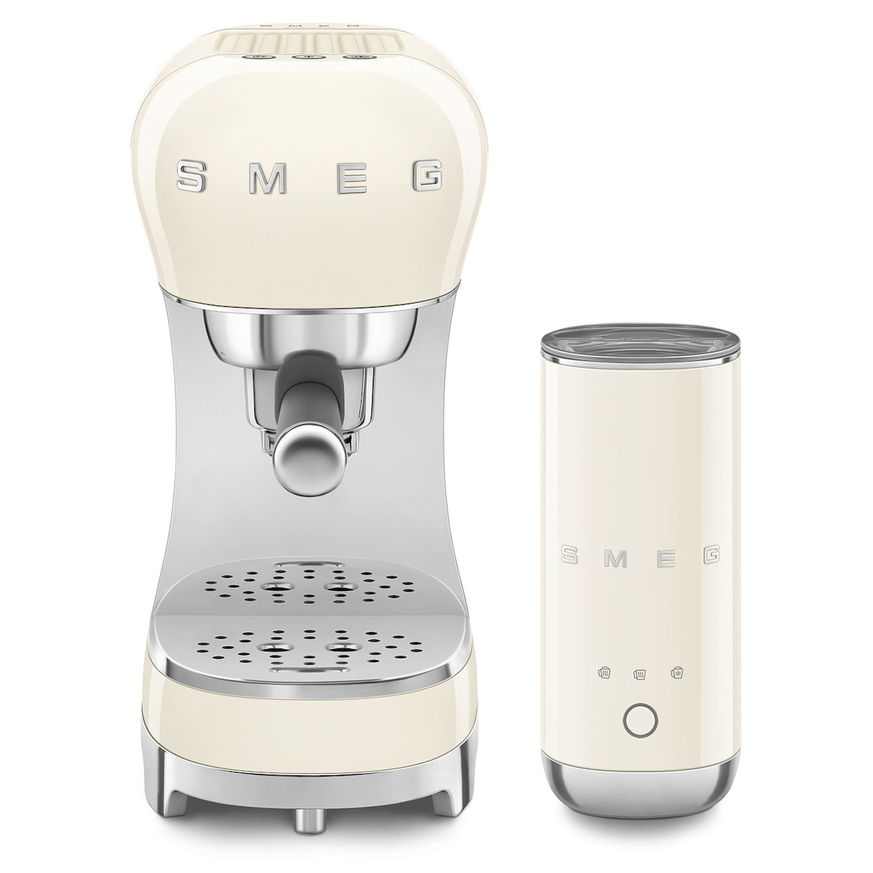 Smeg ECF12CREU Espresso apparaat Wit | Smeg