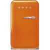 Smeg FAB5LOR6 Mini-koelkast Oranje | Smeg