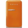 Smeg FAB5ROR6 Mini-koelkast Oranje | Smeg