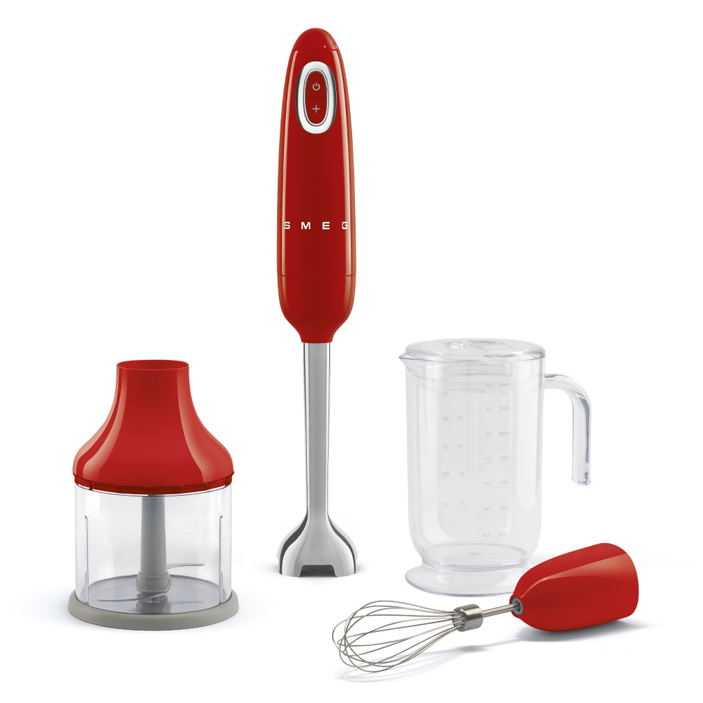 Smeg HBF03RDEU Staafmixer Rood | Smeg