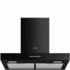 Smeg KBT600BL Schouwkap Zwart | Smeg
