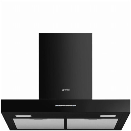 Smeg KBT600BL Schouwkap Zwart | Smeg