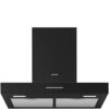 Smeg KBT600MB Schouwkap Zwart | Smeg
