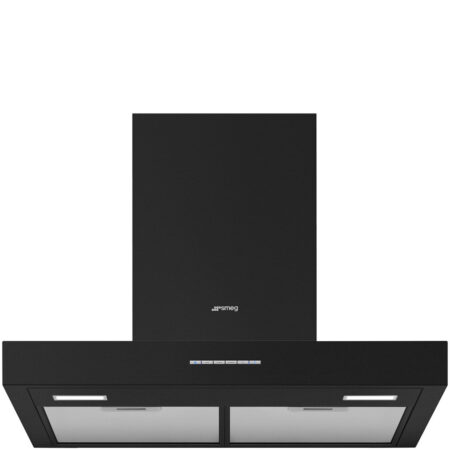 Smeg KBT600MB Schouwkap Zwart | Smeg