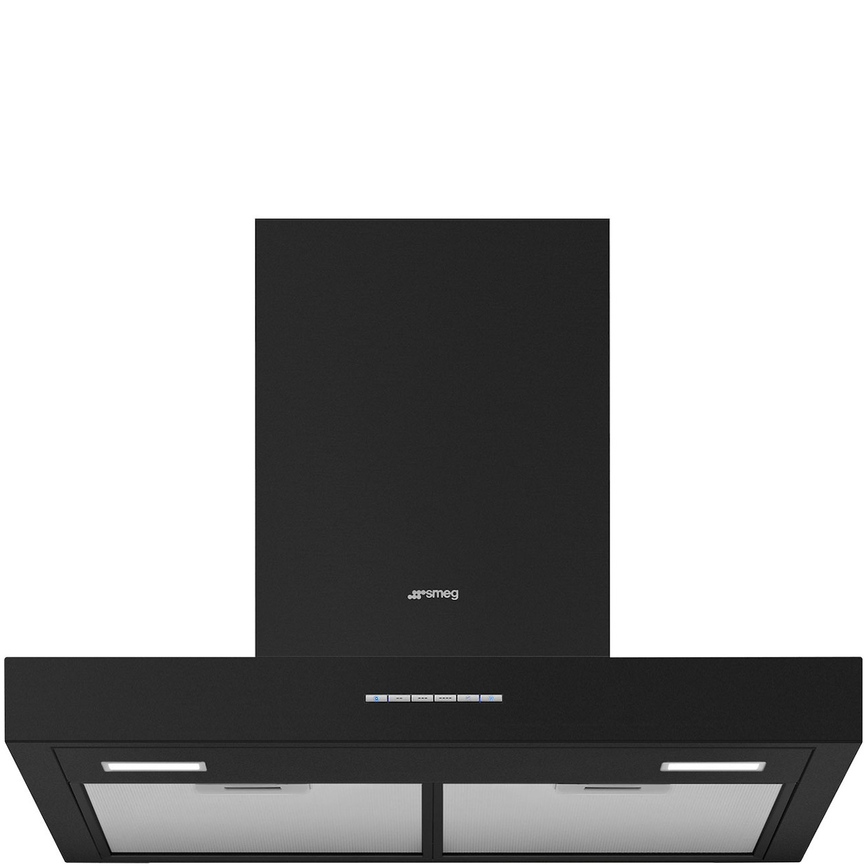 Smeg KBT600MB Schouwkap Zwart | Smeg