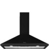 Smeg KSED95NEE Schouwkap Zwart | Smeg