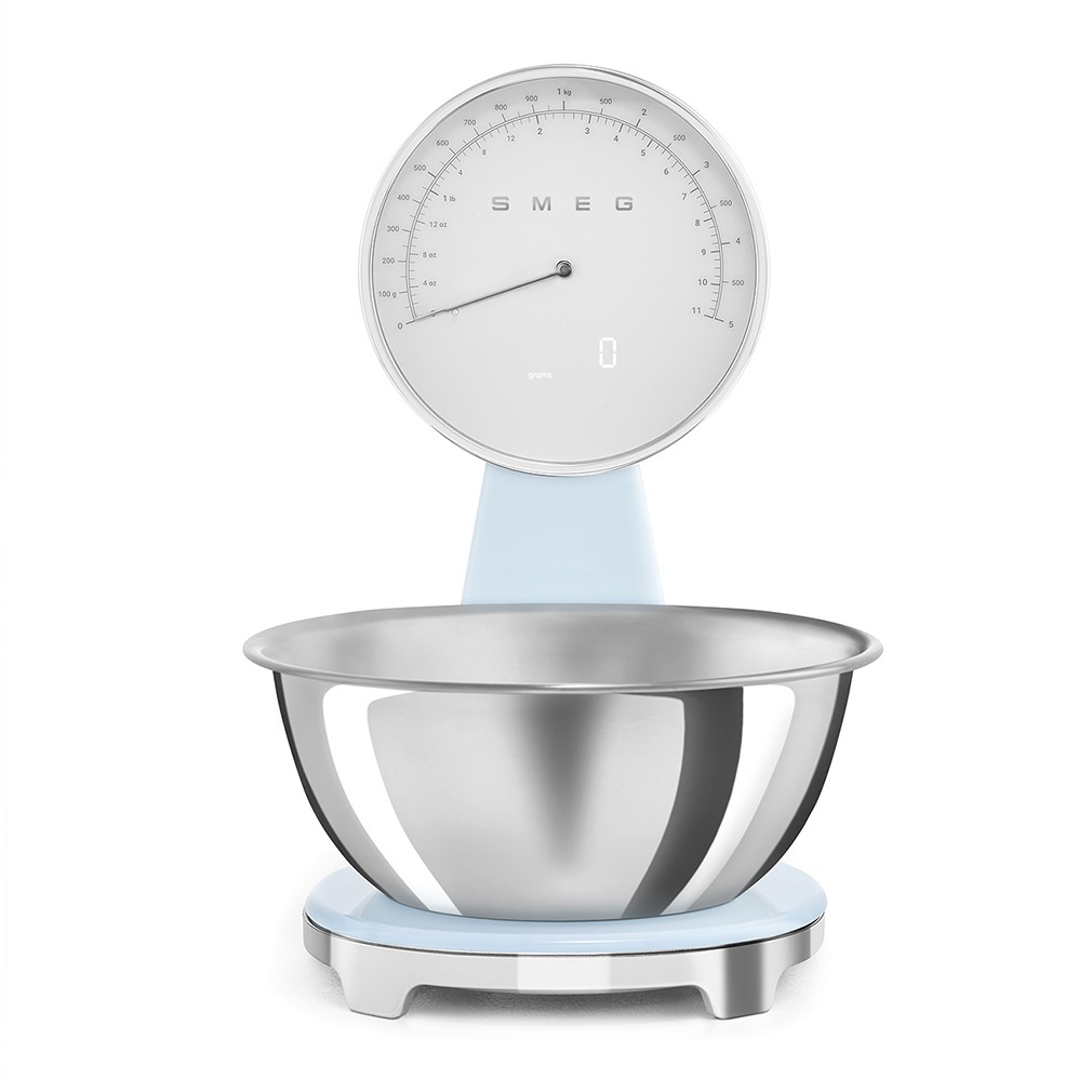 Smeg KSF01PBWW Keuken weegschaal Blauw | Smeg