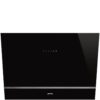 Smeg KV28N Schouwkap Zwart | Smeg