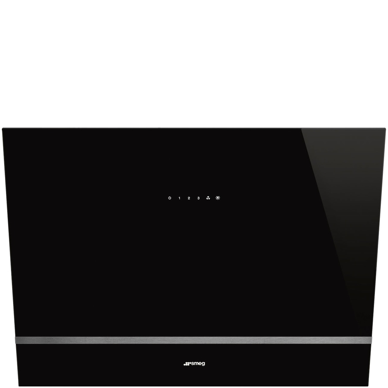 Smeg KV28N Schouwkap Zwart | Smeg
