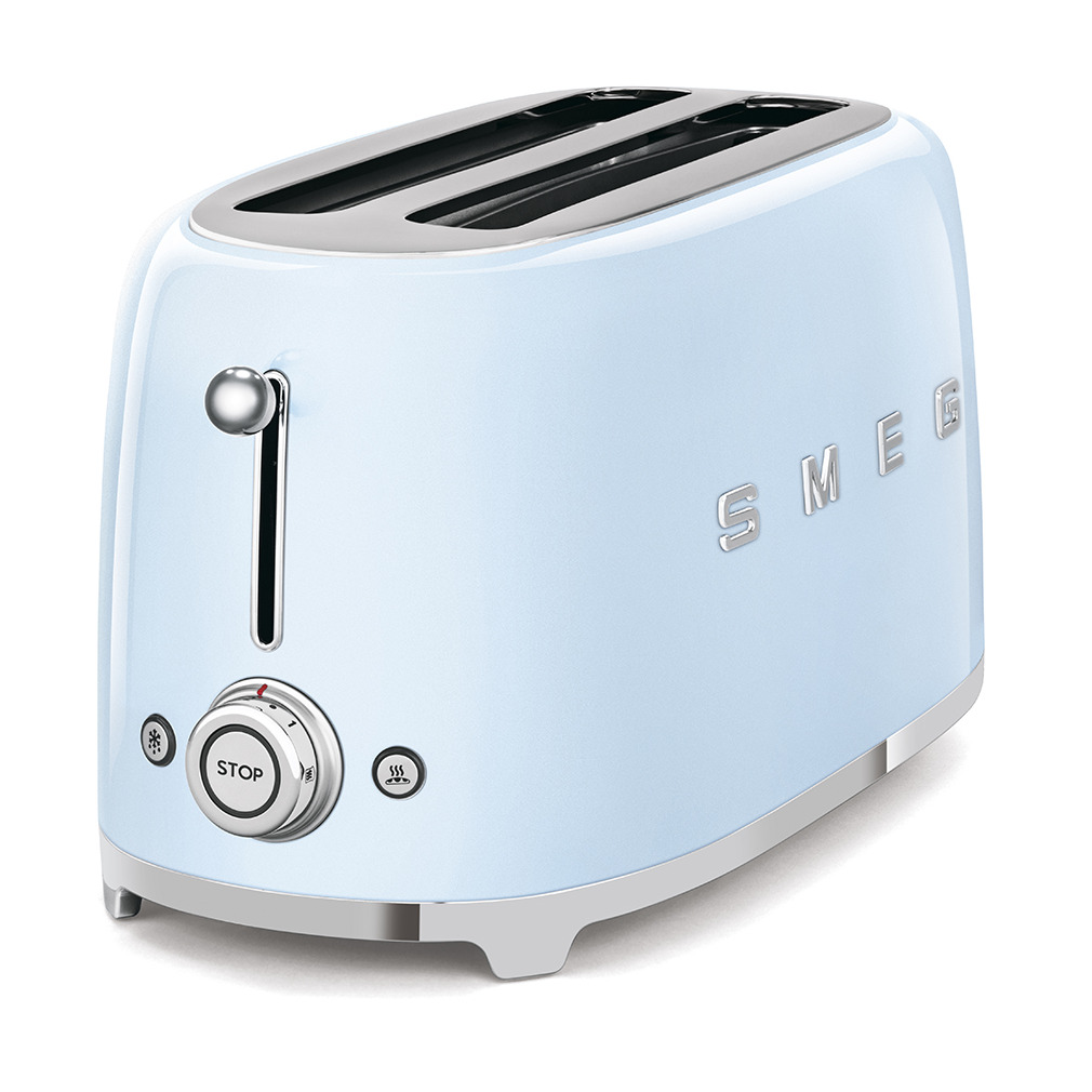 Smeg TSF02PBEU Broodrooster Blauw | Smeg