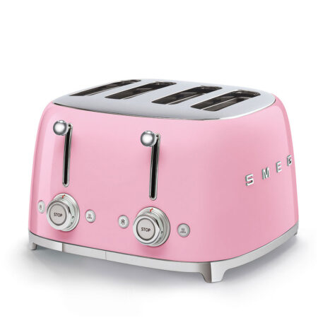Smeg TSF03PKEU Broodrooster Roze | Smeg